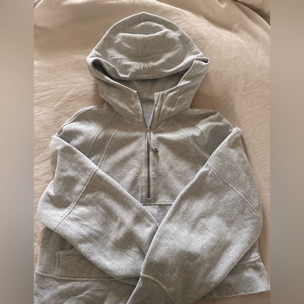Scuba Oversized Half-Zip Hoodie - XS/S